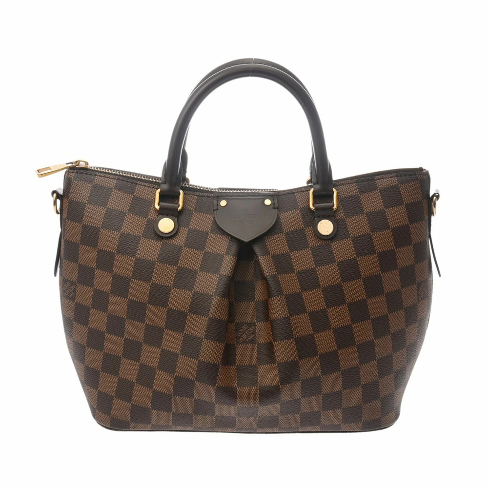 LOUIS VUITTON Damier Siena Brown Canvas Handbag
